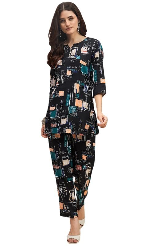 51YS-R46LeL.jpg Cotton Women Kurta Set for Women Co-Ords Set, Kurta with Pant - Image 1